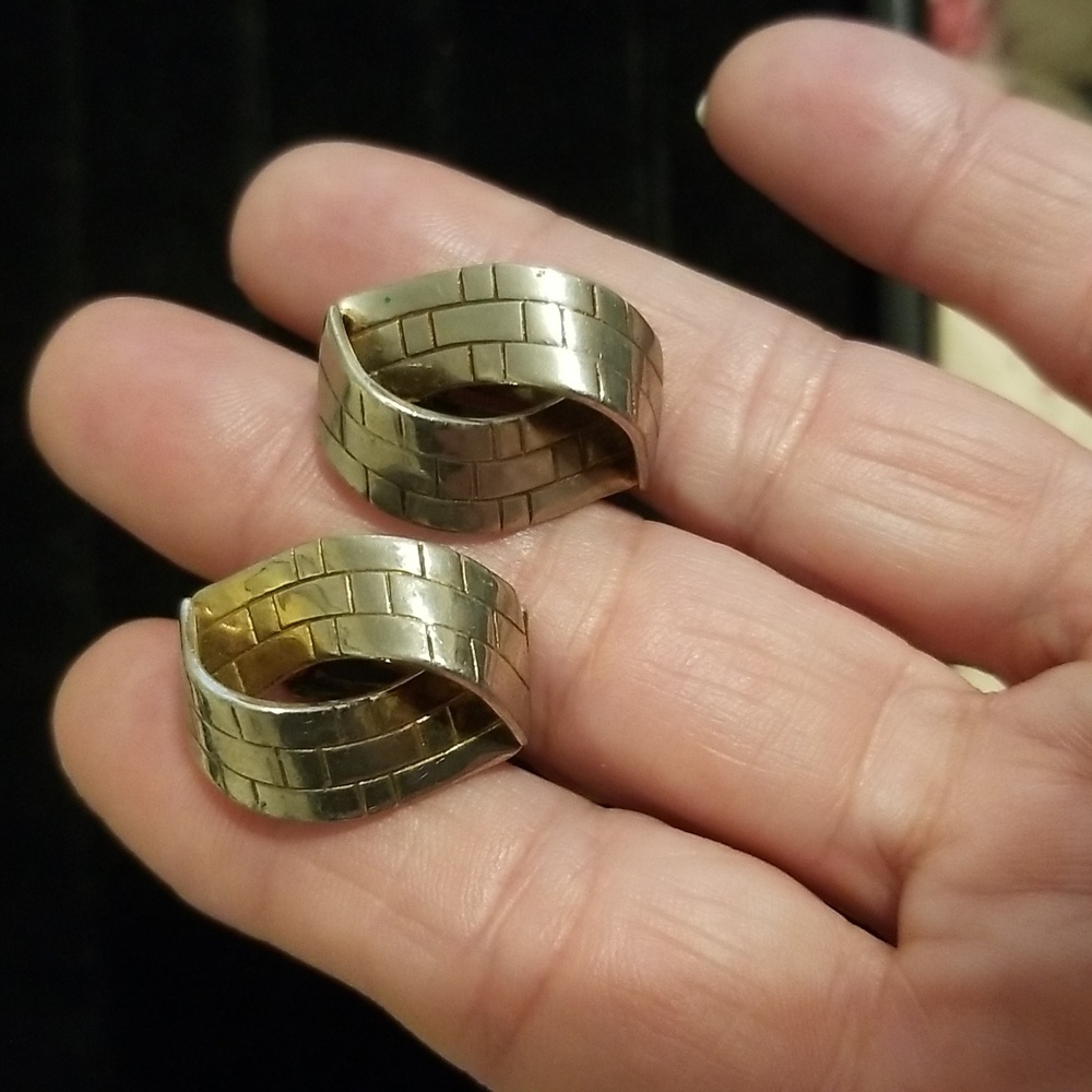 Trifari Crown Vintage Clip Earrings